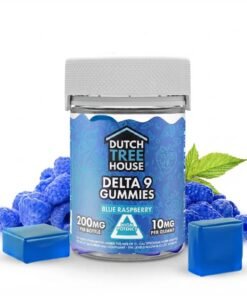 Blue Raspberry Delta 9 THC Gummies