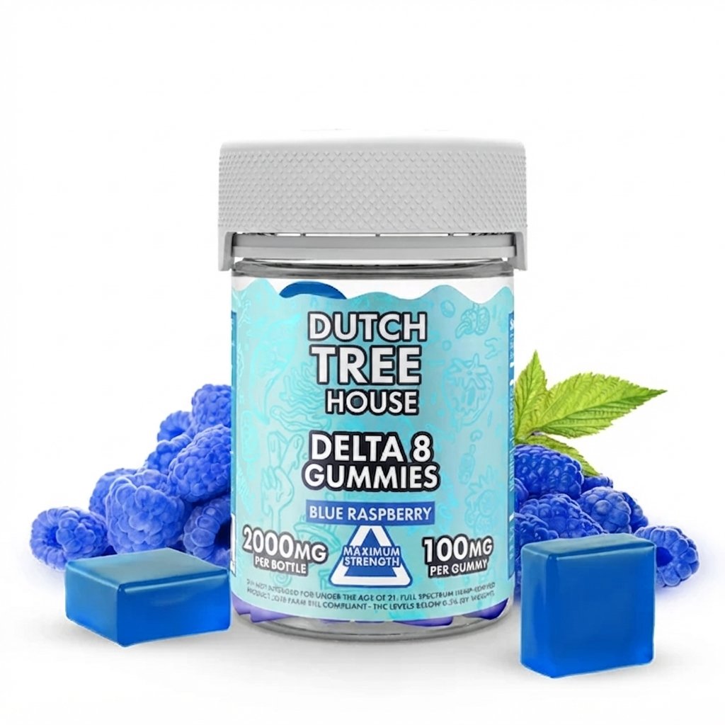 Blue Raspberry High-Potency Delta 8 THC Gummies Blue Raspberry High-Potency Delta 8 THC Gummies