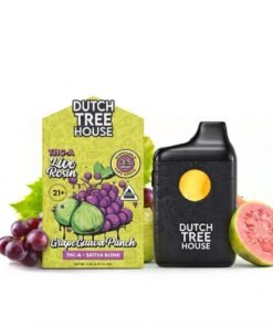 Grape Guava Punch - Live Rosin Sativa THC- A Vape Pen - 3.5g