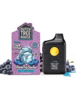 Blueberry Slushie - Live Rosin Indica THC-A Vape Pen - 3.5g